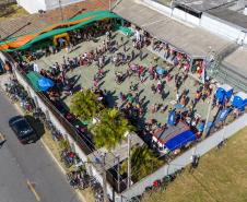 Mais de 1.500 kits são distribuídos em ação de Páscoa da Portos do Paraná