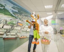 Portos do Paraná integra a comunidade portuária na campanha Páscoa para Todos