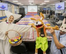 Portos do Paraná integra a comunidade portuária na campanha Páscoa para Todos