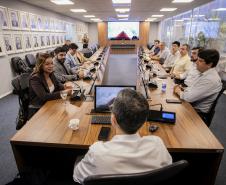 Portos do Paraná recebe comitiva do Porto do Itaqui para troca de experiências