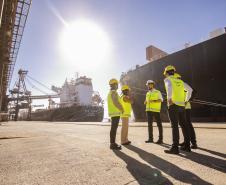 Portos do Paraná recebe comitiva do Porto do Itaqui para troca de experiências