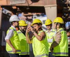 Portos do Paraná recebe comitiva do Porto do Itaqui para troca de experiências