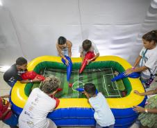 Mais de 1.500 kits são distribuídos em ação de Páscoa da Portos do Paraná