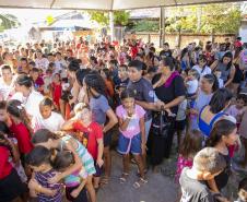 Mais de 1.500 kits são distribuídos em ação de Páscoa da Portos do Paraná
