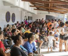 Mais de 1.500 kits são distribuídos em ação de Páscoa da Portos do Paraná