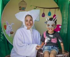 Mais de 1.500 kits são distribuídos em ação de Páscoa da Portos do Paraná