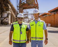 Porto de Paranaguá coloca em funcionamento tecnologia que reduz emissão de partículas no embarque de granéis