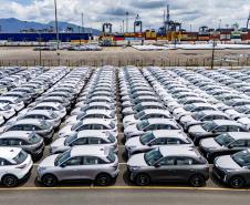 Porto de Paranaguá registra alta de 100% na movimentação de veículos em março