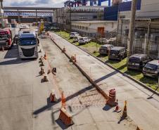 Portos do Paraná investe R$ 8,6 milhões em vias de acesso ao Porto de Paranaguá