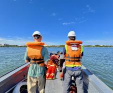 Simulado testa protocolo de “homem ao mar” no Porto de Paranaguá