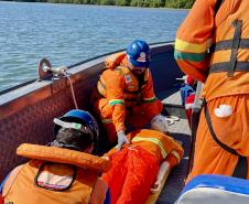 Simulado testa protocolo de “homem ao mar” no Porto de Paranaguá