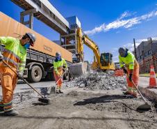 Portos do Paraná investe R$ 8,6 milhões em vias de acesso ao Porto de Paranaguá