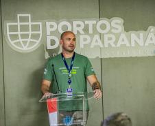 Robô de combate a incêndio é testado no Porto de Paranaguá