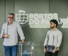 Robô de combate a incêndio é testado no Porto de Paranaguá