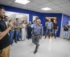 Decanos da Portos do Paraná recebem homenagem na despedida da empresa