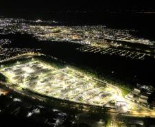 Iluminação Pátio de Triagem Porto de Paranaguá