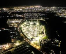Iluminação Pátio de Triagem Porto de Paranaguá