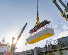 Porto de Paranaguá recebe navio sustentável em viagem inaugural