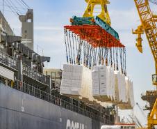 Porto de Paranaguá recebe navio sustentável em viagem inaugural