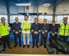 Porto de Paranaguá recebe navio sustentável em viagem inaugural