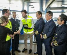 Porto de Paranaguá recebe navio sustentável em viagem inaugural