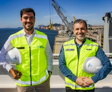 Porto de Paranaguá recebe navio sustentável em viagem inaugural