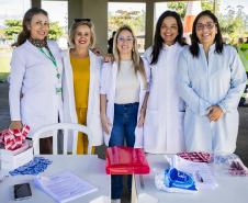 Maio Amarelo alerta caminhoneiros no Pátio de Triagem