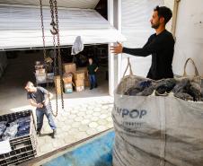 Portos do Paraná destina 810 quilos de EPIs inservíveis para reciclagem