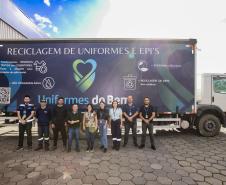 Portos do Paraná destina 810 quilos de EPIs inservíveis para reciclagem