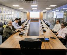 Encontro entre os presidentes e diretores das instituições, realizada no Palácio Taguaré, resultou em uma aproximação e troca de informações úteis para as empresas e os usuários