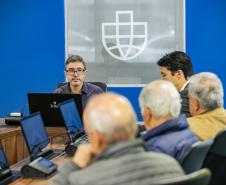 Membros do Movimento Pró-Paraná estiveram reunidos com o Presidente da Portos do Paraná no Palácio Taguaré
