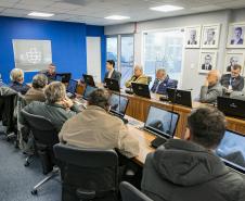 Membros do Movimento Pró-Paraná estiveram reunidos com o Presidente da Portos do Paraná no Palácio Taguaré