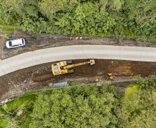 Pavimentação em concreto já ocupa quase toda a extensão da Avenida Conde Matarazzo e da Rua Engenheiro Luís Augusto