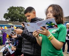 Lançamento da edição 2026 do projeto aconteceu na Escola Municipal Iracema dos Santos