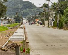 Pavimentação em concreto já ocupa quase toda a extensão da Avenida Conde Matarazzo e da Rua Engenheiro Luís Augusto