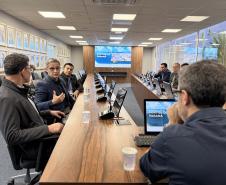 Comitiva liderada pelo governador Coronel Marcos Rocha conheceu práticas de gestão, investimentos e infraestrutura dos portos paranaenses