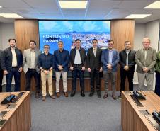Comitiva liderada pelo governador Coronel Marcos Rocha conheceu práticas de gestão, investimentos e infraestrutura dos portos paranaenses