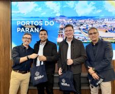 Comitiva liderada pelo governador Coronel Marcos Rocha conheceu práticas de gestão, investimentos e infraestrutura dos portos paranaenses