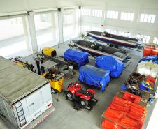 Richa inaugura no Porto de Paranaguá base integrada para emergências ambientais