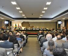O diretor-presidente da Administração dos Portos de Paranaguá e Antonina (Appa), Luiz Henique Dividino, participou nesta quarta-feira (15), na sede da Federação das Indústrias do Estado de São Paulo (Fiesp), da divulgação do Desempenho do Setor Aquaviário em 2016.