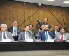O diretor-presidente da Administração dos Portos de Paranaguá e Antonina (Appa), Luiz Henique Dividino, participou nesta quarta-feira (15), na sede da Federação das Indústrias do Estado de São Paulo (Fiesp), da divulgação do Desempenho do Setor Aquaviário em 2016.