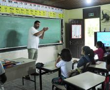 Appa promove ações de educação socioambiental nas Ilhas da baía de Paranaguá