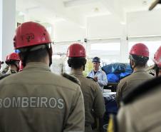 Alunos do curso de formação de bombeiros visitam Centro de Proteção Ambiental