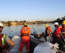 Equipes do Centro de Prontidão Ambiental da Appa atendem ocorrência 