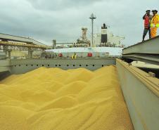 Porto de Paranaguá embarca volume histórico de soja
