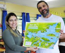 Portos do Paraná lançam mapa socioambiental das ilhas