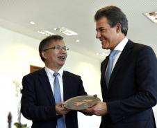 Richa recebe grupo chinês que adquiriu terminal de contêineres
