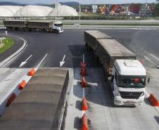 Mais de 400 mil caminhões descarregaram em 2017 no Porto de Paranaguá sem formar filas