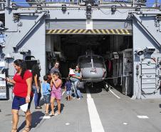 Mais de 3 mil pessoas visitam a Fragata União, em Paranaguá