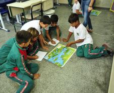 Mapa criado pela Appa é usado em salas de aula do Litoral